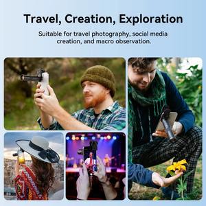 Objectif double 2-en-1 portable en aluminium avec verre optique de haute qualité ED 10X Télémacro Pro pour <span class=keywords><strong>iPhone</strong></span> - Product Image 4