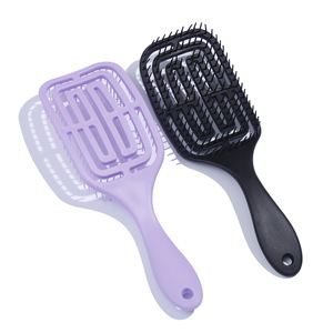 Cepillo de Peinado Cuadrado Grande y Elástico, Cepillo de Peinado Ventilado con Nervaduras Extra Grandes - Product Image 2