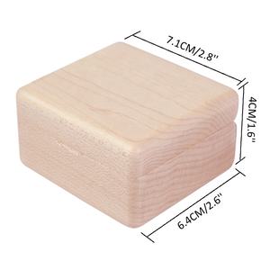 Boîte à <span class=keywords><strong>musique</strong></span> en bois d'érable, 16 pièces, professionnelle, jeu de film, musicale populaire, créatif, avec logo, Souvenir, cadeau - Product Image 6