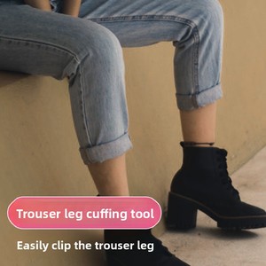 Clip transparent de 3,5 cm pour chemise et pantalon, <span class=keywords><strong>pince</strong></span> magique pour retrousser les jambes de pantalon, clip pour <span class=keywords><strong>jupe</strong></span> JK, anti-plis, sans trace - Product Image 3