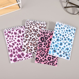 Bloc de notas portátil con estampado de leopardo para estudiantes de escuela <span class=keywords><strong>primaria</strong></span>, papelería - Product Image 2