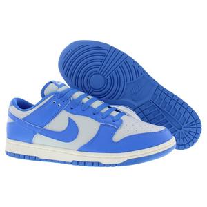 Zapatillas Dunk Low Retro PU para Hombre, Color Plateado Claro, Azul Claro, Estilo Baloncesto, Cómodas, con Cordones, Casuales - Product Image 4