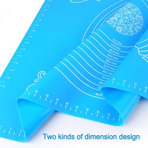 Super Kitchen Measuring Dough <b>Mat</b> Thick Non Stick Silicone Pastry <b>Mat</b> Pastry Silicone Baking <b>Mat</b> With Scale Line - Product Image 3