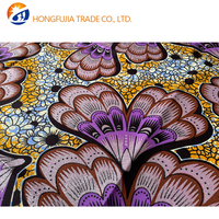 Kain Tenun Batik Asli Afrika Berkualitas Tinggi 100% Katun dengan Serbuk Emas, Kain Polos Berlapis, Kain Loin Asli