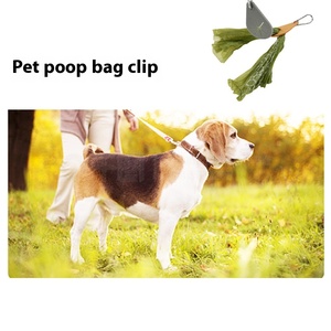Bolsa para excrementos de mascotas, dispensador portátil de bolsas para excrementos, clip para bolsas de basura, venta directa de fábrica, venta al por mayor - Product Image 2