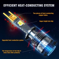 Lumière automobile en gros 12V universelle haute puissance 300W 45000LM ampoules de voiture H7 H11 9005 9006 H4 phares LED