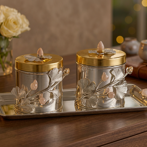 Classic Stainless steel Spice Container With Lid Engraved Floral Design Round Shape <b>Storage</b> <b>Box</b> For <b>Kitchen</b> Use - Product Image 5