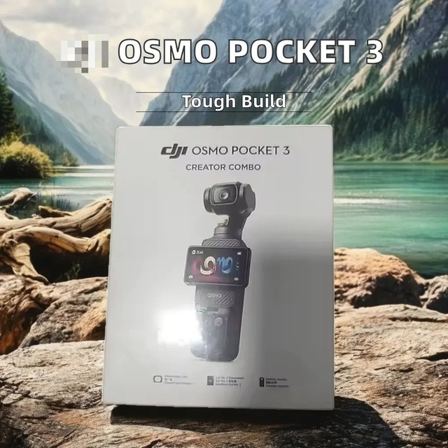 New Osmo Pocket 3 Gimbal Camera 1-Inch CMOS Sensor 4K/120fps Video 2-Inch Rotatable Screen Displacement Image Stabilization