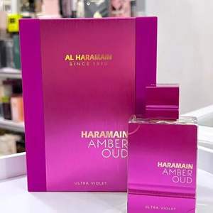 Al Haramain Amber Oud <span class=keywords><strong>Ultra</strong></span> <span class=keywords><strong>Violet</strong></span> - <span class=keywords><strong>Perfume</strong></span> Árabe para Mujer - Spray EDP de 2 oz - Product Image 1