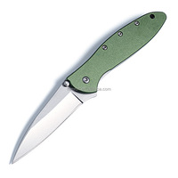 Couteau de poche pliant avec poignée en alliage d'aluminium EDC Wilderness Defence Survival Camping Knife
