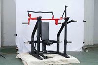 Machine à Rame Assise à Charge Libre Professionnelle pour Usage Commercial, Direct Usine, Entraîneur Iso-Latéral pour Dos et Dorsaux pour Salle de Sport