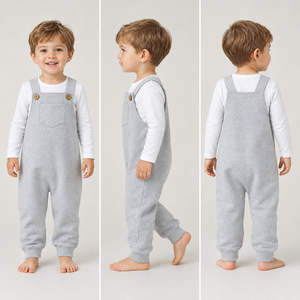 Herbst Neuheit: Niedliche Jeans-Latzhosen für Babys und Kleinkinder, Lässige Hosenträger-Hosen für Jungen und Mädchen - Product Image 3