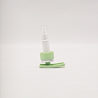 Emballage cosmétique vert matcha, pompe anti-fuite en plastique PP 28/32 mm pour shampoing, gel douche et lotion