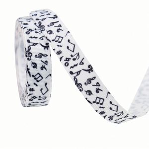 En stock – Ruban gros-grain créatif à thème musical (1/1,6/2,5/3,8 cm, 10 yards) pour la décoration de concerts et événements, idéal pour les amateurs de musique - Product Image 4