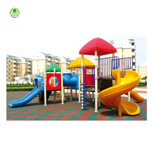 Tobogán de Parque Infantil Comercial, Juegos Infantiles al Aire Libre, Modelo QX-062A - Product Image 2