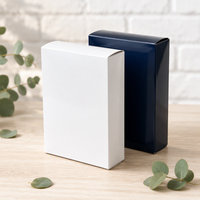 Boîte pliante personnalisée avec finition brillante pour l'emballage de marques de détail OEM ODM