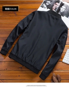 Blouson Bomber Formel Homme Nouvelle Tendance J0002 en Toile, Vente Chaude Automne, Service OEM, Fabrication sur Mesure, Nouvelle Collection - Product Image 2