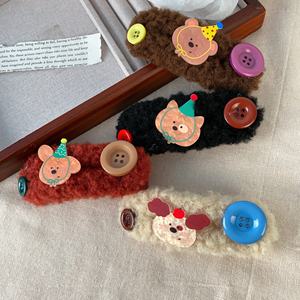 <span class=keywords><strong>Butter</strong></span> Bear Mujer Dibujos animados BB Pinza <span class=keywords><strong>para</strong></span> <span class=keywords><strong>el</strong></span> <span class=keywords><strong>cabello</strong></span> Fácil de combinar Lindo flequillo lateral Durable Acetato Fiesta Accesorios <span class=keywords><strong>para</strong></span> <span class=keywords><strong>el</strong></span> <span class=keywords><strong>cabello</strong></span> - Product Image 5