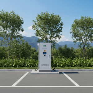 Station de recharge rapide DC pour véhicules électriques HJ 20kW, chargeur commercial à une seule prise OCPP pour parking, Afrique du Sud - Product Image 4