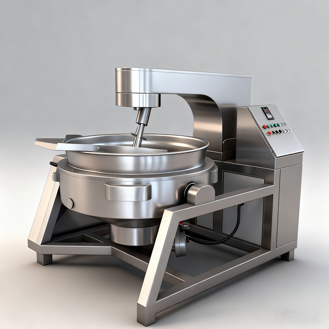 Automatic Planetary Stirring Pot - SUS304 Electric Jacketed Cooking Kettle, Food Sauce Cooker