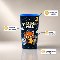 Gobelets en plastique PP 3D personnalisés durables et écologiques de 500 ml (40 oz), sans BPA, réutilisables, adaptés aux aliments, pour la consommation directe lors de fêtes et en extérieur