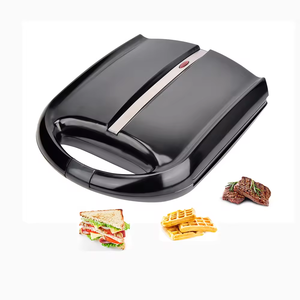 Máquina para Hacer Sándwiches de Desayuno Antiadherente, Mini, de Alta Calidad, <span class=keywords><strong>Precio</strong></span> de Fábrica, Máquina para Hacer Donuts, Máquina Eléctrica para Hacer Waffles para Uso Doméstico y Hotelero - Product Image 1