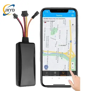 4G Wired Remote Monitor GPS Tracking System Vehicle GPS Tracker Electric Bike GPS Locator SOS Button