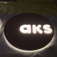 Panneau d'adresse de maison personnalisé en acier inoxydable rétroéclairé par LED, contrôle tactile, étanche IP65, alimentation CA pour dortoirs et résidences