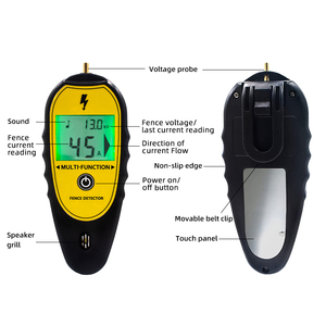 Impermeable 1500V Seguridad digital portátil voltaje impermeable LED valla eléctrica probador de fallas <span class=keywords><strong>buscador</strong></span> - Product Image 2