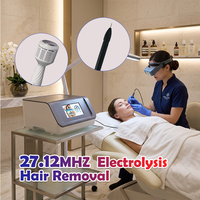 Épilateur thermolysant professionnel de précision 27 MHz pour salon, avec aiguille, pour une épilation efficace et une thérapie de beauté avancée