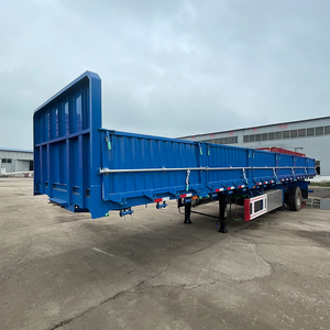 Semirremolque de Contenedor de 3 <span class=keywords><strong>Ejes</strong></span>, Fabricación en Fábricas Chinas, Capacidad de Carga de 30-60t, Material de Acero, 10-13m, en Existencia - Product Image 4
