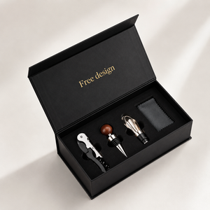 Cajas de Regalo de Lujo Personalizadas, Rígidas, Negras, con Cierre Magnético, para Artículos de Bar de Alta Calidad, Venta al Por Mayor para Pequeñas Empresas - Product Image 2
