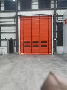 Automatic PVC Fabric High Speed Stacking Folding Rolling Factory <strong>Price</strong> Rapid <strong>Roll</strong> up Flexible <strong>Door</strong> - Product Image 5
