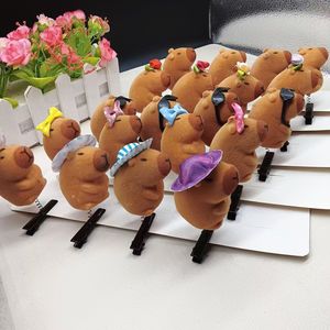 عرض رائع دبوس شعر مع مشبك صيفي للقوس لقبعة الكابيبارا والنظارات الشمسية هدية وكيل الشراء - Product Image 6