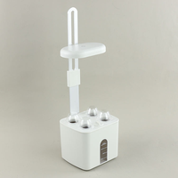 Lampe de culture LED à spectre complet pour la croissance des plantes d'intérieur, avec minuterie et clip pour succulentes, herbes et semis