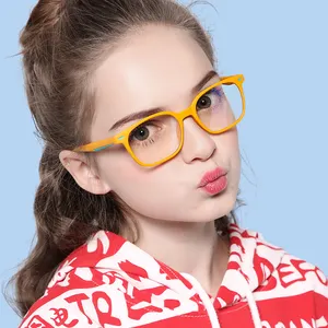 2022 China Supplier New Model Novelty Student Spectacle Frame Kids blue light blocking glasses