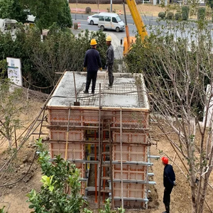 Panneau de coffrage en plastique ABS réglable pour la construction de piliers en béton modernes - Product Image 5