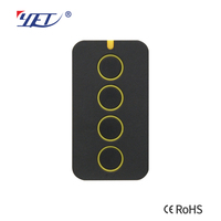 Nuevo Control Remoto Universal de Código Variable de 4 Botones 433M, Venta Directa de Fábrica, Interruptor de Control Remoto para Puerta de Garaje