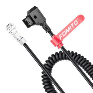 Cable de alimentación para cámara FOMITO, cable de extensión D-Tap a BMPCC 4K 6K con conector de montaje en V para equipos de vídeo - Product Image 1