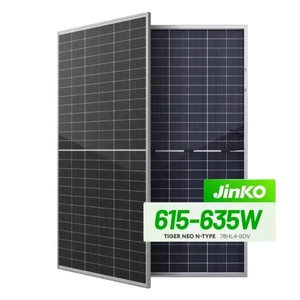 Panneaux solaires Jinko Canadia n Trina <span class=keywords><strong>Solar</strong></span> Mono 590w 600w 670 W <span class=keywords><strong>Wp</strong></span> Watt Tout noir Demi-cellule Monocristallin Bifacial - Product Image 1