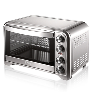 Four électrique RAF 30L 1600W en acier inoxydable avec rôtissoire et convection pour la cuisson et la rôtissure à domicile - Product Image 4