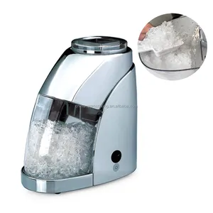 Minibarbeador elétrico para uso doméstico, barbeador de cone para gelo smoothies, bloco de neve, máquina trituradora de cubos