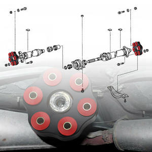 Eje de Transmisión Modificado para Automóviles Byd, Disco de Transmisión para Toyota Supra, Lexus SC300, GS300, 2JZ, Hiace, Hecho de Acero - Product Image 4