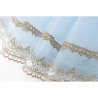 Robe de ballet pour enfants, robe de performance haut de gamme personnalisée Giselle Clara Gopelia avec pompons