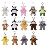 Vente en gros de mini-ours en peluche personnalisés avec logo de marque, t-shirts promotionnels, animaux en peluche doux, porte-clés en peluche