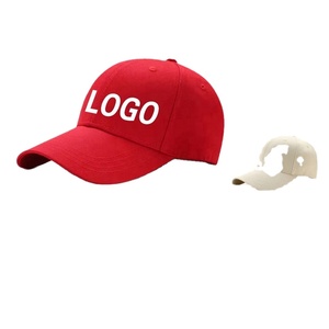 Wholesale OEM 6 Panel Plain Unstructured Printed 3D Puff Embroidered Cotton Twill Golf Gorras Custom Logo Sport Baseball Cap - Product Image 1