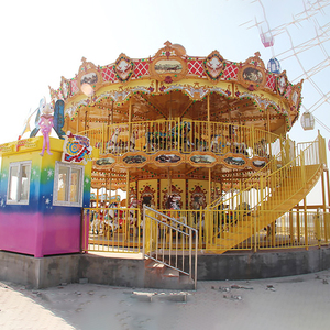 Décoration de fête foraine, carrousel de parc d'attractions, cheval de carrousel à vendre - Product Image 5