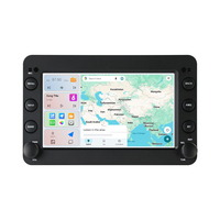 MEKEDE Reproductor Multimedia para Auto con Navegación GPS, Mapas de Google y Waze, Pantalla Táctil de 7 Pulgadas, Radio para Auto con FM RDS para Alfa Romeo 159 GT