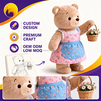 Ours en peluche personnalisé, fabrication haut de gamme, OEM ODM, mascotte, cadeau, jouet, fournisseur en gros de peluches