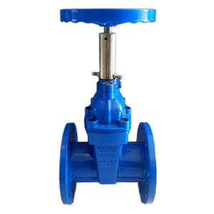 Válvula de Compuerta Detong Z45X-10/16Q con Pantalla de Escala, Hierro Dúctil, Sello de Asiento Elástico Manual para Control y Regulación de Flujo de Agua y Fluidos - Product Image 1